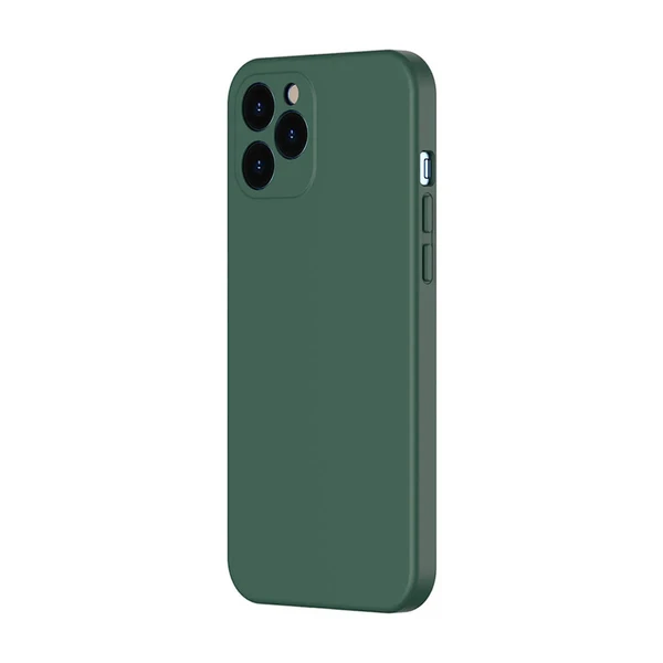 Силіконовий чохол Baseus Liquid Silica Gel Protective Case Green для iPhone 12 Pro Max у Рівному