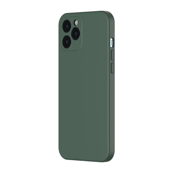 Силіконовий чохол Baseus Liquid Silica Gel Protective Case Green для iPhone 12 Pro в Мукачеві