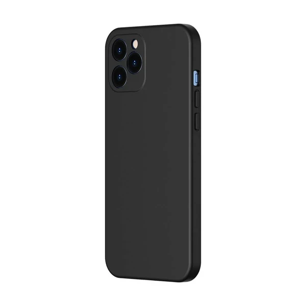 Силіконовий чохол Baseus Liquid Silica Gel Protective Case Black для iPhone 12 Pro Max