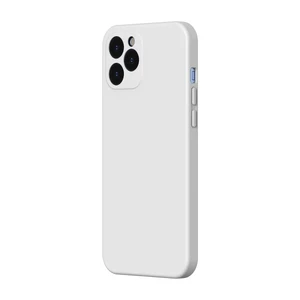 Cиликоновый чехол Baseus Liquid Silica Gel Protective Case White для iPhone 12 Pro WIAPIPH61P-YT01 - Фото 1