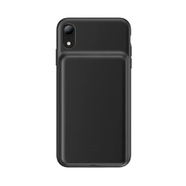 Чохол-акумулятор Baseus Liquid Silicone Smart Power Black для iPhone XR