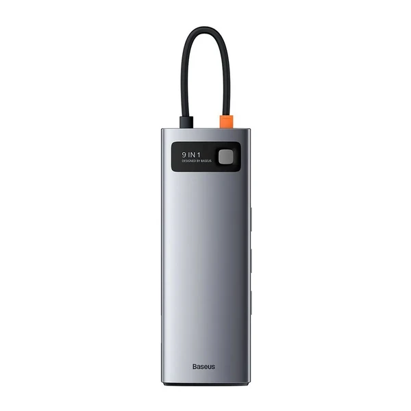 Хаб Baseus Metal Gleam Multifunctional 9 in 1 Type-C PD Grey