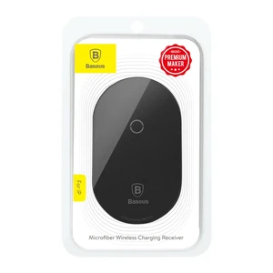 Приймач для бездротової зарядки Baseus Microfiber Wireless Charging Receiver Black для iPhone 7 | 7 Plus | 6s | 6s Plus | 6 | 6 Plus | SE | 5 | 5S - Фото 5