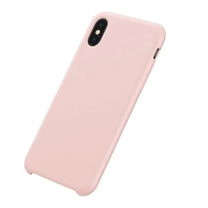 Чехол Baseus Original Silicone Case LSR Pink для iPhone X | XS  - Фото 1