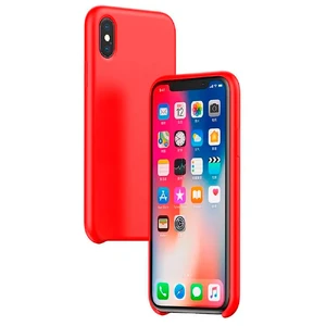 Чехол Baseus Original Silicone Case LSR Red для iPhone X | XS - Фото 2