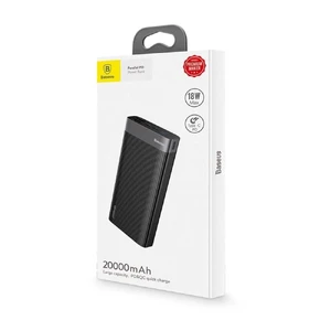Повербанк Baseus Parallel USB Type-C PD 20000mAh Black - Фото 3