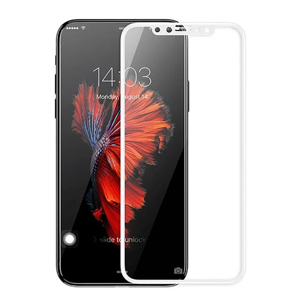 Защитное стекло Baseus PET Soft 3D Tempered Glass 0.23mm White для iPhone 11 Pro | X | XS