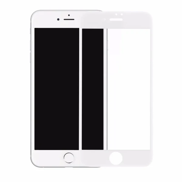 Захисне скло Baseus PET Soft 3D Tempered Glass 0.23mm White для iPhone 7 Plus | 8 Plus