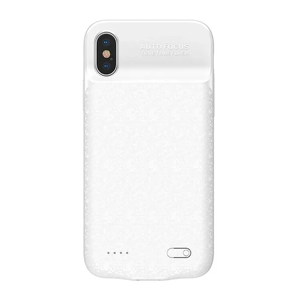 Чохол-акумулятор Baseus Plaid Backpack 3500mAh White для iPhone X | XS