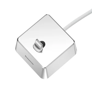 Алюмінієва док-станція Baseus Quadrate з кабелем Lightning для iPhone - Фото 3