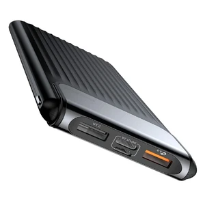 Повербанк с дисплеем Baseus Thin Digital Power Bank 10000mAh Black - Фото 4