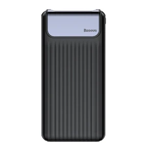 Повербанк с дисплеем Baseus Thin Digital Power Bank 10000mAh Black - Фото 5