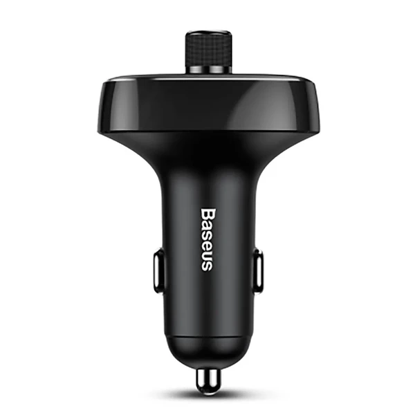 Автомобільний FM трансмітер Baseus S-09 T-Typed Bluetooth MP3 Black