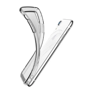Противоударный чехол Baseus Safety Airbags Transparent Black для iPhone XR - Фото 4