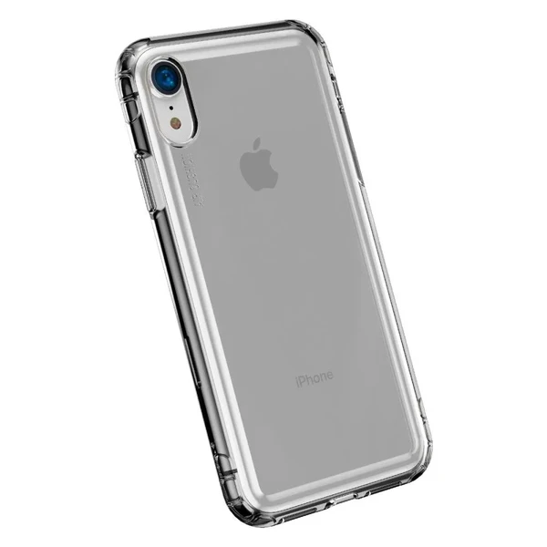 Протиударний чохол Baseus Safety Airbags Transparent Black для iPhone XR