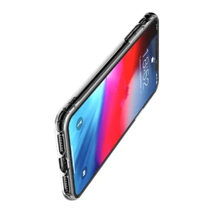 Противоударный чехол Baseus Safety Airbags Transparent Black для iPhone XR - Фото 5