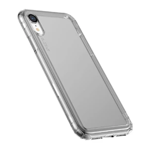 Противоударный чехол Baseus Safety Airbags Transparent Black для iPhone XR - Фото 2