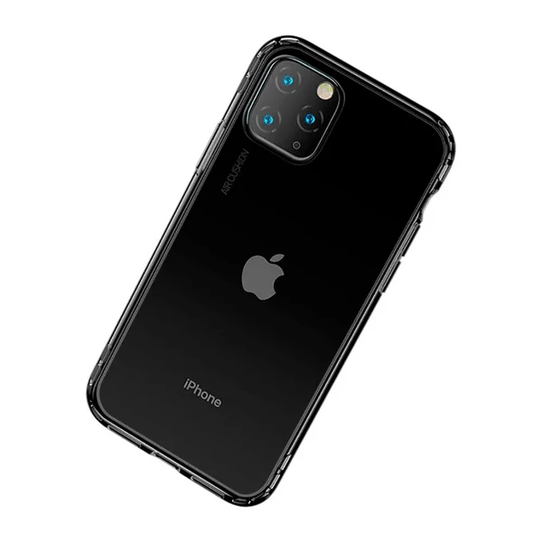 Протиударний чохол Baseus Safety Airbags Transparent Black для iPhone 11 Pro Max