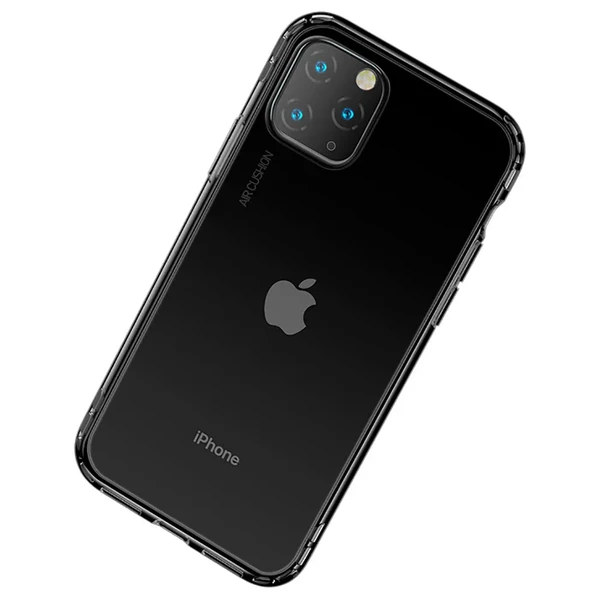 Протиударний чохол Baseus Safety Airbags Transparent Black для iPhone 11 Pro