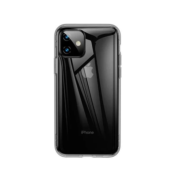 Протиударний чохол Baseus Safety Airbags Transparent Black для iPhone 11