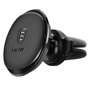 Магнитный автодержатель Baseus Magnetic Air Vent Car Mount Holder Black SUGX-A01 - Фото 1