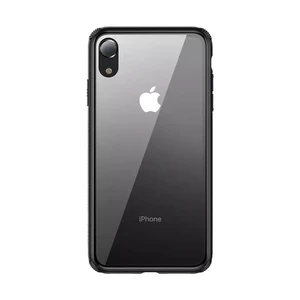 Скляний чохол Baseus See-Through Black для iPhone XR