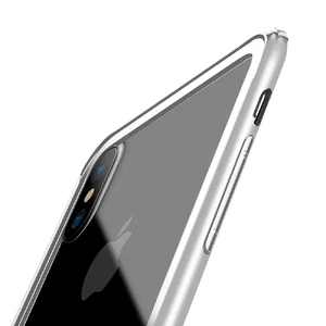 Силіконовий бампер Baseus Border Case White для iPhone X | XS - Фото 2