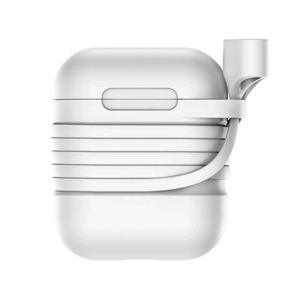 Силіконовий чохол з шнурком Baseus Silicone Case Gray для Apple AirPods