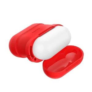 Силіконовий чохол з шнурком Baseus Silicone Case Red для Apple AirPods - Фото 6