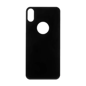 Защитное стекло на заднюю панель Baseus 3D Silk-Screen Back Glass 0.3mm Black для iPhone X | XS  - Фото 1