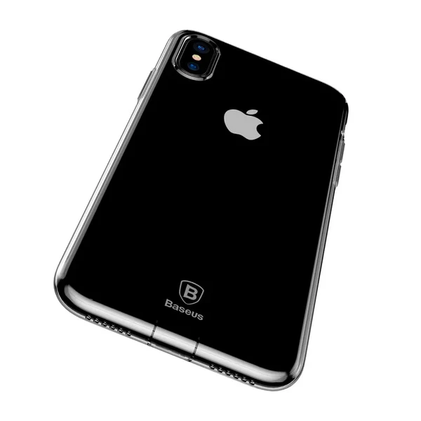 Захисний чохол Baseus Simple Series With Pluggy Transparent для iPhone X | XS