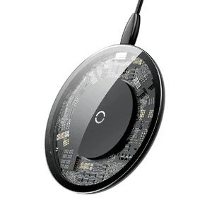 Беспроводная зарядка Baseus Simple Crystal 10W - Фото 2
