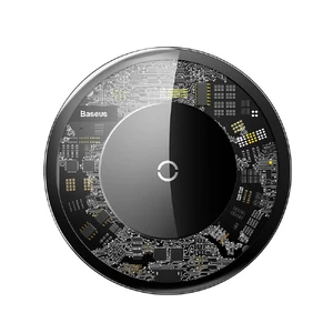 Беспроводная зарядка Baseus Simple Crystal 10W CCALL-AJK01 - Фото 1