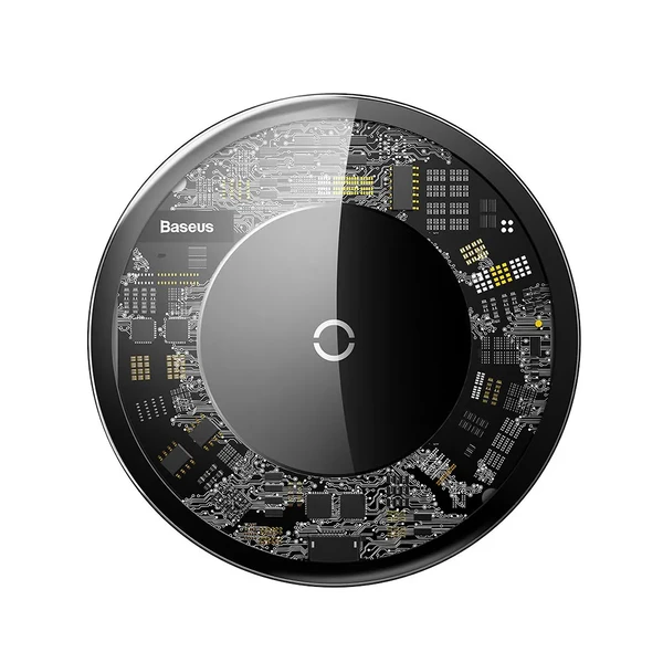 Бездротова зарядка Baseus Simple Crystal 10W