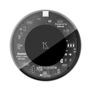 Бездротова зарядка Baseus Simple Wireless Charger MagSafe Updated Version 15W Transparent