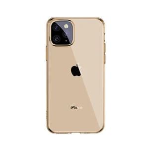 Чехол Baseus Simplicity Series Transparent Gold для iPhone 11 Pro Max - Фото 2