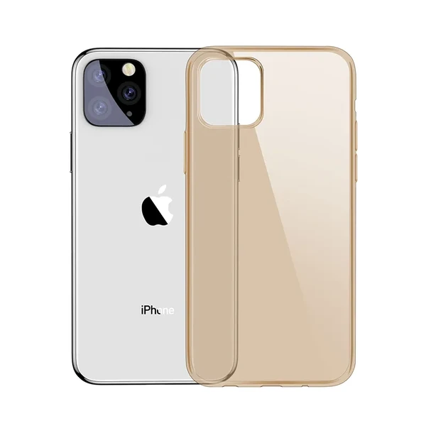 Чохол Baseus Simplicity Series Transparent Gold для iPhone 11 Pro Max