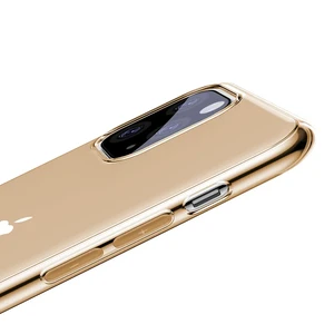 Чехол Baseus Simplicity Series Transparent Gold для iPhone 11 Pro Max - Фото 3