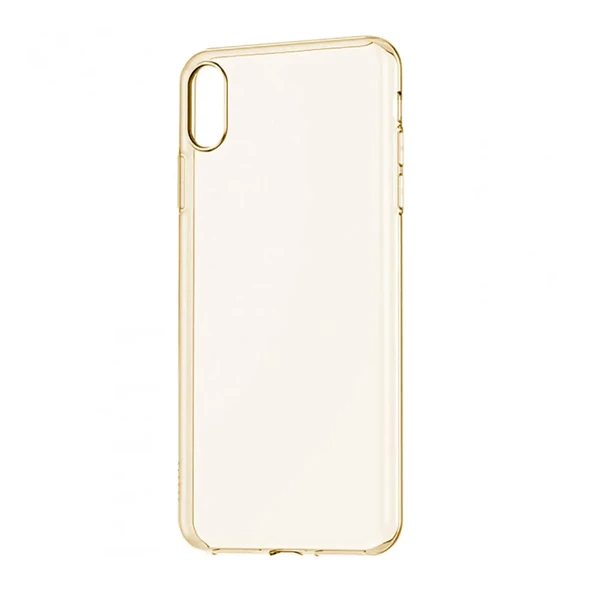 Чохол Baseus Simplicity Series Transparent Gold для iPhone XR