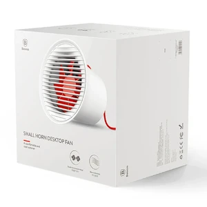 Настольный вентилятор Baseus Small Horn Fan White - Фото 7