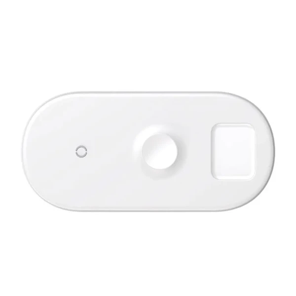 Безпровідна зарядка Baseus Smart 3-in-1 White 18W