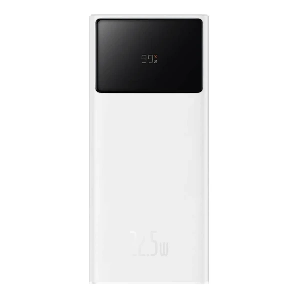 Повербанк Baseus Star-Lord Digital Display Fast Charge White 30000mAh 22.5W