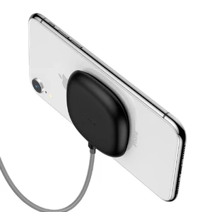 Бездротова зарядка з присосками Baseus Suction Cup Black 10W WXXP-01 - Фото 1