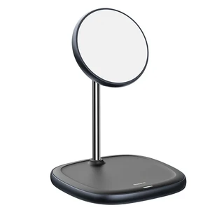 Док-станція Baseus Swan Magnetic Desktop MagSafe 15W Black для iPhone 14 | 13 | 12