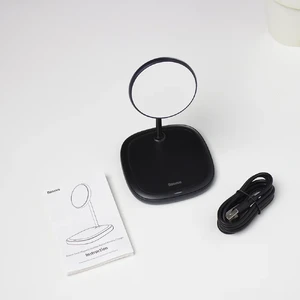 Док-станция Baseus Swan Magnetic Desktop MagSafe 15W Black для iPhone 14 | 13 | 12 - Фото 4