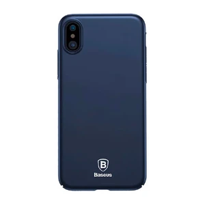Чехол-накладка Baseus Thin Case Dark Blue для iPhone X | XS  - Фото 1