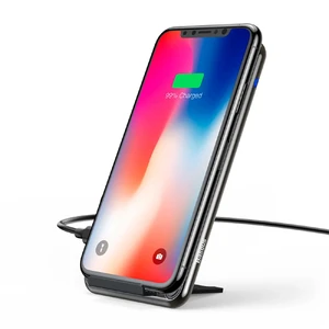 Беспроводная док-станция Baseus Three-coils Wireless Charging Pad 10W - Фото 5