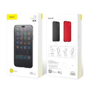 Чехол-книжка Baseus Touchable Black для iPhone XR - Фото 4