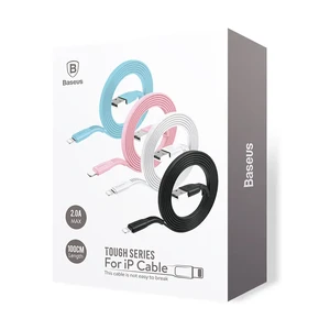 Кабель Baseus Tough Series USB to Lightning (8 pin) White 1m - Фото 3
