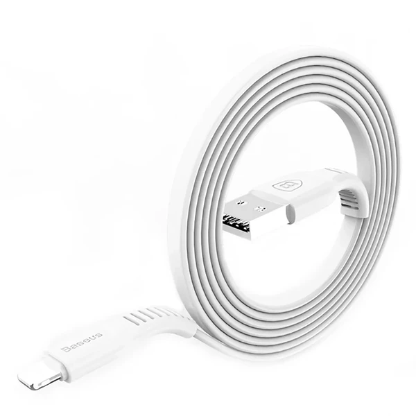 Кабель Baseus Tough Series USB to Lightning (8 pin) White 1m